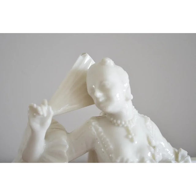 Ceramic Porcelain Dancer by Anton Buselli for Nymphenburg, 1940s For Sale - Image 7 of 11