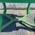 19th Century Kelly Green Painted French Farmhouse Extension Dining Table For Sale - Image 5 of 13