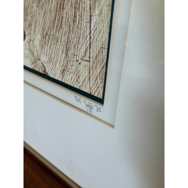 Rob Jaffe “Sunburst” Limited Edition Photograph, 1975 – Signed 11/100 Framed Nature Study For Sale - Image 4 of 8