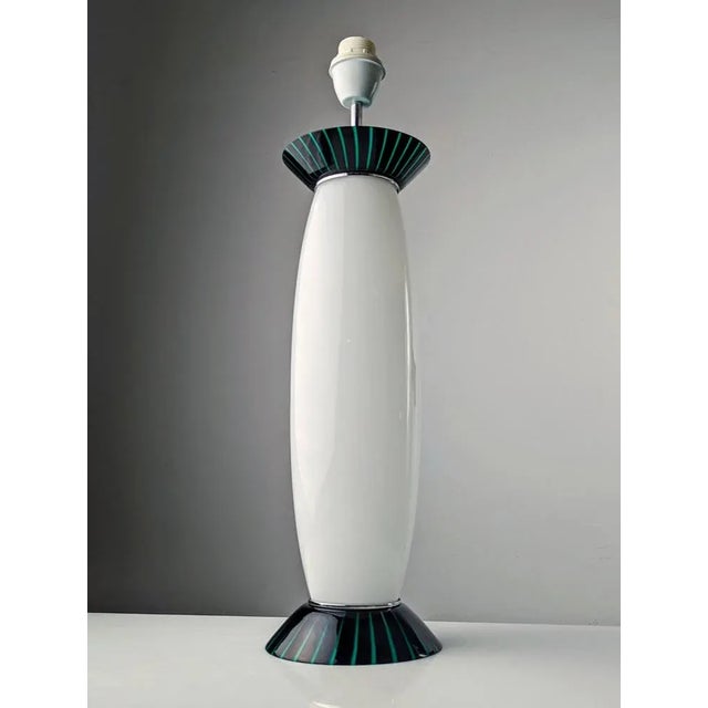 1980s Crystal Table Lamp from VeArt Italia, 1980 For Sale - Image 5 of 6