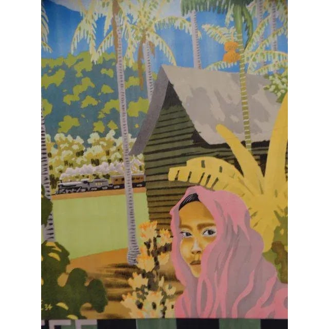 1930s Vintage Malaya Railway Poster For Sale In Los Angeles - Image 6 of 7