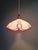 1930s Art Deco Pendant Light in Pleated Speckled Glass, 1930s For Sale - Image 5 of 14