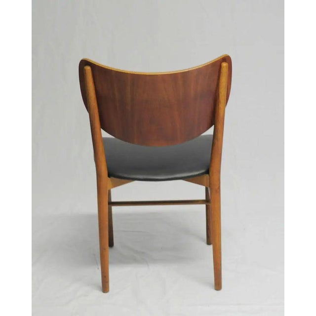 Brown Danish Dining Chairs by Niels and Eva Koppel, 1950s, Set of 12 For Sale - Image 8 of 11