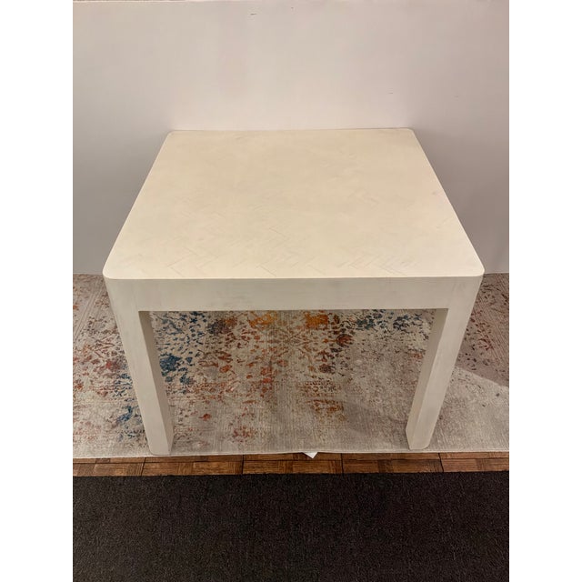 2020s Century Furniture Mosaic Bone Game Table For Sale - Image 5 of 6