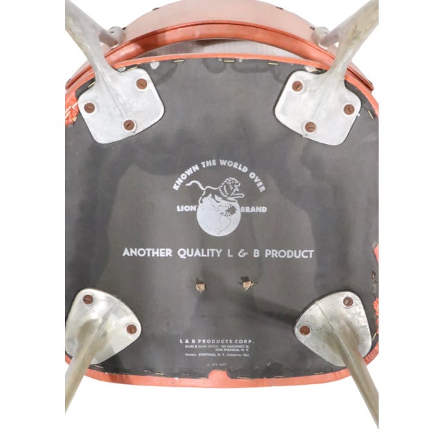 Mid 20th Century Pr. Mid Century Dining Side Chairs by L. B. Lion Brand After Shaw Walker C 1950/1970’s For Sale - Image 5 of 12