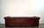 Oxblood Red 1970’s Hollywood Regency Tufted Leather Chesterfield Sofa For Sale - Image 8 of 12