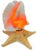 Vintage Natural Conch Shell & Starfish Coastal Table Lamps - a Pair For Sale - Image 10 of 18