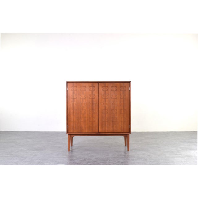 Mid-Century Modern Teak Highboard by Rastad & Relling for Eidsfjord Møbelfabrikk, 1950s For Sale - Image 13 of 13