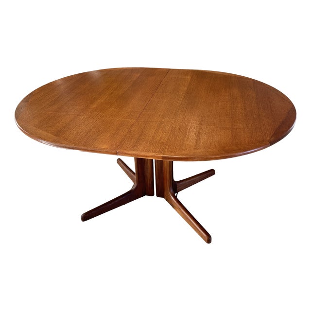 Scandinavian Extendable Dining Table in Teak attributed to Niels Otto (N. O.) Møller for CS Mobelfabrik, Denmark, 1960 For Sale
