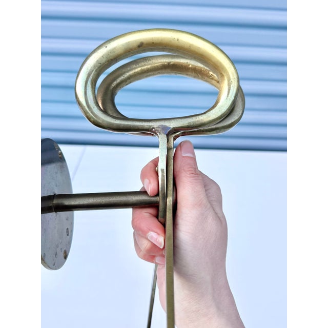 Brass Ice Block Wall Mount Holder – Industrial Cold Storage Hardware For Sale In Boise - Image 6 of 11