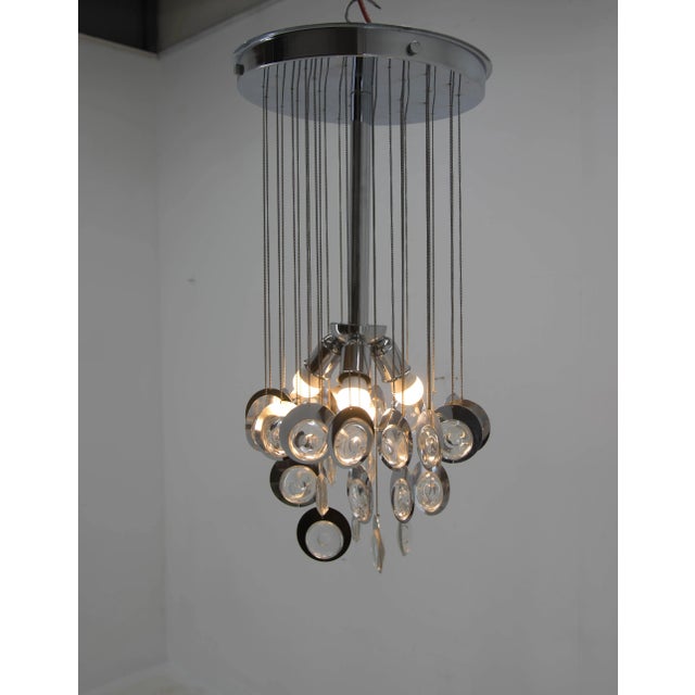 Mid-Century Italian Pendant, 1960s For Sale - Image 10 of 11