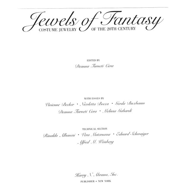 Traditional "Jewels of Fantasy: Costume Jewelery of the 20th Century" 1992 Cera, Deanna Farneti For Sale - Image 3 of 11