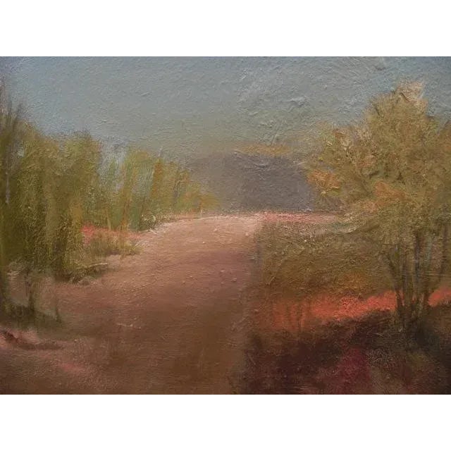 We are loving the softness and colors in this impressionistic desert landscape featuring amazing use of light, texture,...