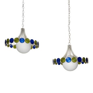 Vintage Multicolored Pendants For Sale