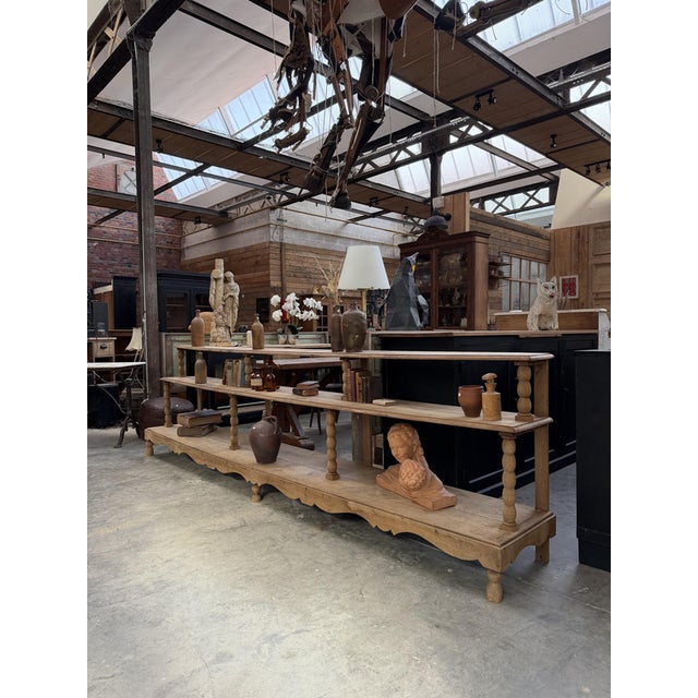 Large 19th Century Florists Display Shelf, France For Sale - Image 9 of 10