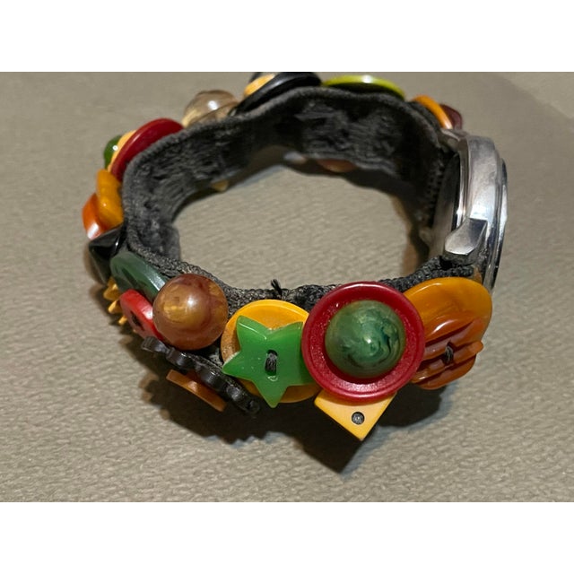 1990s Collectors Bakelite Vintage Penrose Watch For Sale - Image 4 of 8