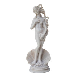 Vintage Sculpture Birth of Venus Botticelli, 1970 For Sale