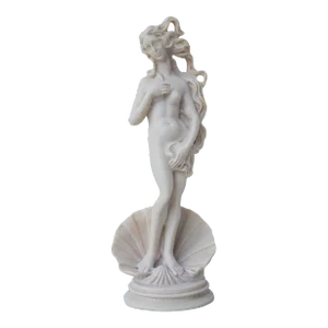 Vintage Sculpture Birth of Venus Botticelli, 1970
