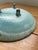 Blue Enameled Tripod Plate Dish, 1950s For Sale - Image 17 of 18