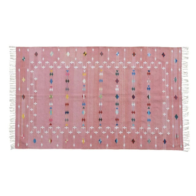Not Yet Made - Made To Order Shion Rug, 13x18, Blush For Sale - Image 5 of 5