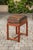 English Leather Bound Box on Rectangular Mahogany Custom Stand, circa 1880 For Sale - Image 10 of 11
