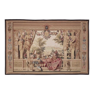 Statuesque Hunt Handwoven Tapestry - 196 X 300 Cm (6'4" X 9'8") - Requires Rod Size 6 For Sale