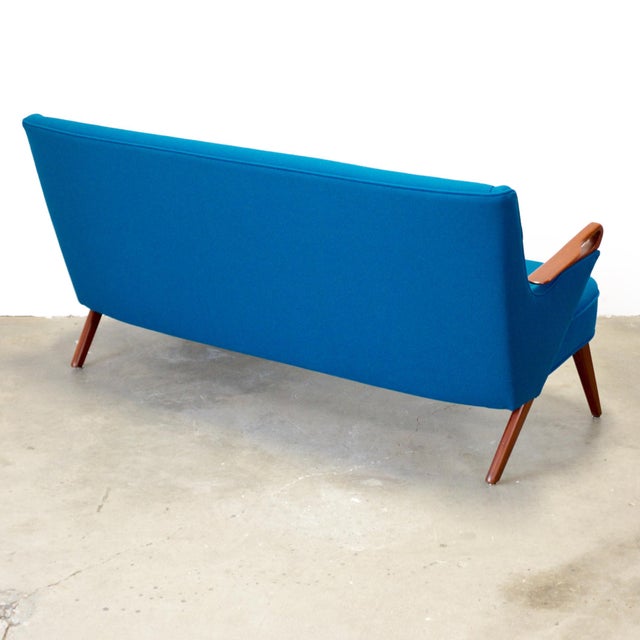 1950s Danish Teak "U3 (CFB-52)" Loveseat Attributed to Findahls Møbelfabrik, Designed by Chresten Findahl Brodersen For Sale - Image 11 of 11