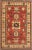 1990s 1990s Rustic Super Kazak Rust/Beige Wool Rug For Sale - Image 9 of 9
