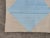 Handmade Cotton Area Rug Natural Vegetable Dyed Reversible Beige Blue Tile Pattern Rug - 8'x10' For Sale - Image 10 of 11