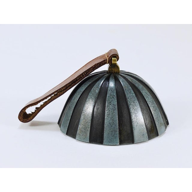 Vintage Zebra Dinner Bell by Carl Auböck, 1950s For Sale - Image 13 of 17