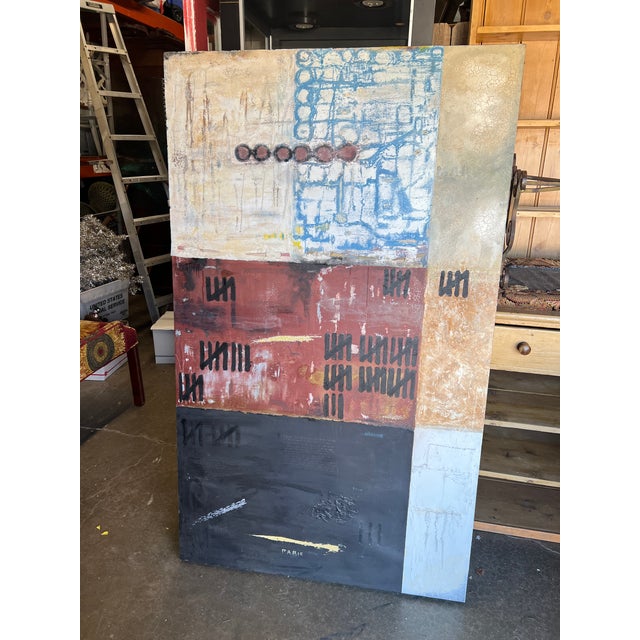 Craig McCord is a contemporary American artist known for his large-scale, abstract mixed-media works. His art often...