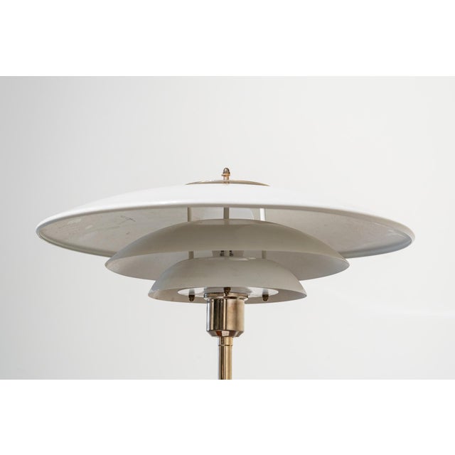 Mid-Century Modern Mid-Century Danish Metal Table Lamp, 1960s For Sale - Image 3 of 12