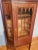 Brown Early 20th Century Antique Walnut Victorian Curio Cabinet With Mirror For Sale - Image 8 of 13