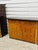 Wood Modernist Sideboard in Radica and Gilded Metal, 1970s For Sale - Image 7 of 17
