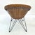 1950s Dutch Rattan Chair by Teun Velthuizen for Urotan, 1950s For Sale - Image 5 of 9