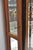 Late 20th Century Ethan Allen Medallion Collection Cherry Wood Glass Curio Cabinet W Black Columns For Sale - Image 16 of 18