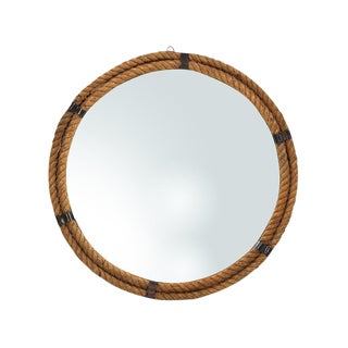 Nautical Round Rope Mirror For Sale