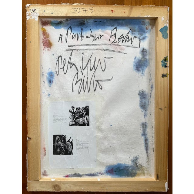 1980s Titled Peter Keil Painting, 1989 For Sale - Image 5 of 5