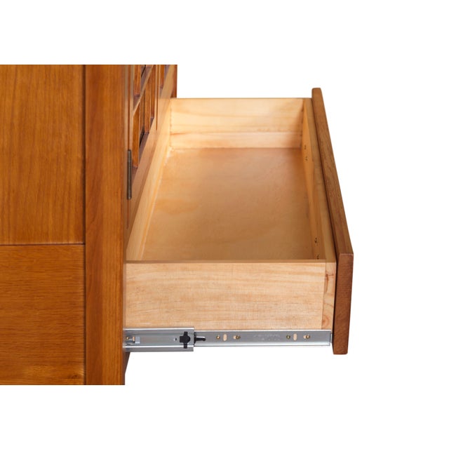 Mission Quarter Sawn Oak 48" Tv Stand For Sale - Image 10 of 15