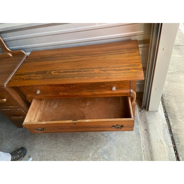 Antique Traditional Oak 3 Drawer Dresser Chairish