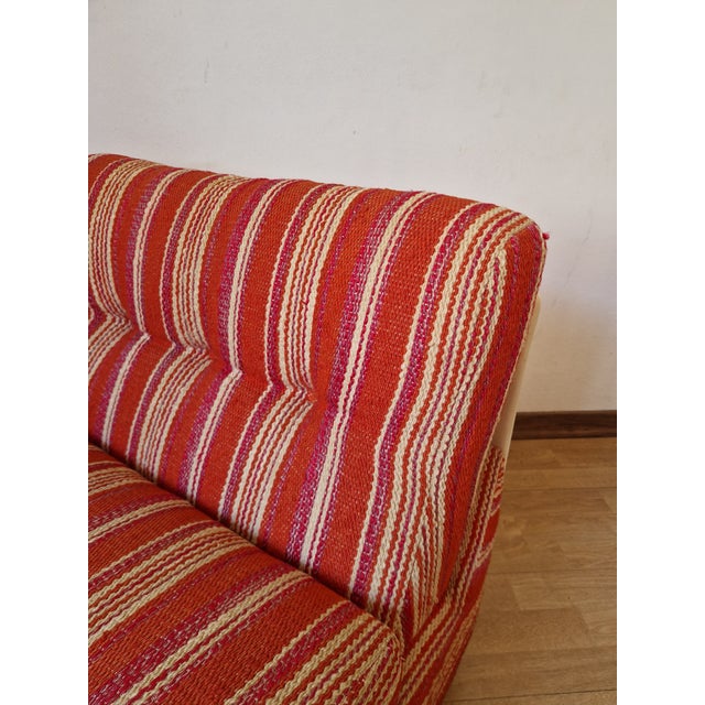 Wood Vintage Amanta Style Lounge Chairs by Franco Colli Turin, 1970s, Set of 2 For Sale - Image 7 of 18