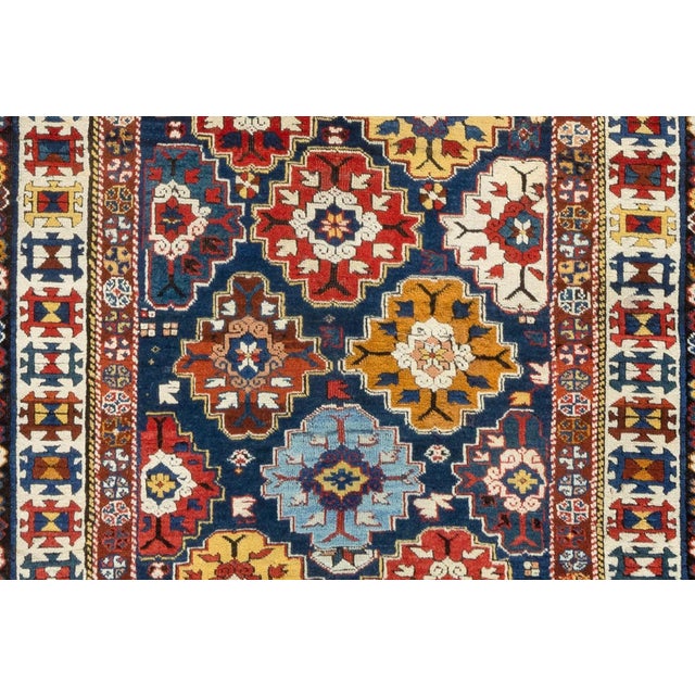 19th Century Shirvan Caucasian Tribal Runner - 3'3" x 12'6" For Sale - Image 9 of 10