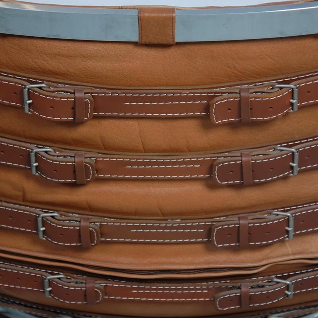 Tan Ariaen Lounge Chair in Cognac Leather by Arne Norell, 1970s For Sale - Image 8 of 18