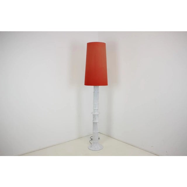 Mid-Century Floor Lamp, Czechoslovakia, 1970s For Sale - Image 9 of 10