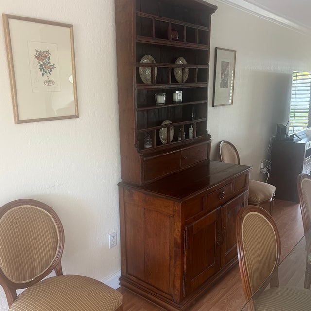 French Country Antique French Country Hutch For Sale - Image 3 of 6