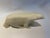 Art Deco Cast Resin White Polar Bear Sculpture after Francois Pompon. The cast resin white polar bear sculpture is a...
