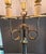 Vintage Brass Bouillotte Horn 3-Arm Lamp For Sale In Indianapolis - Image 6 of 13