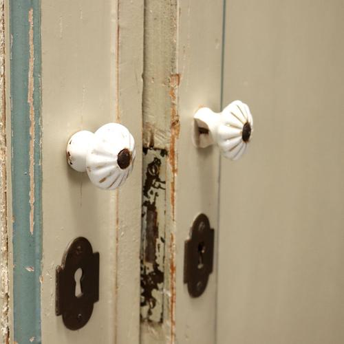 Lacquered Fir Pantry Cabinet For Sale - Image 4 of 11