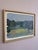 Mid-Century Modern 'Fields Beyond' Vintage Swedish Semi-Abstract Landscape Oil Painting, Framed For Sale - Image 4 of 13