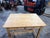 This 19th Century Primitive English Work Table is made of antique pine. With one large working drawer, and very unique...